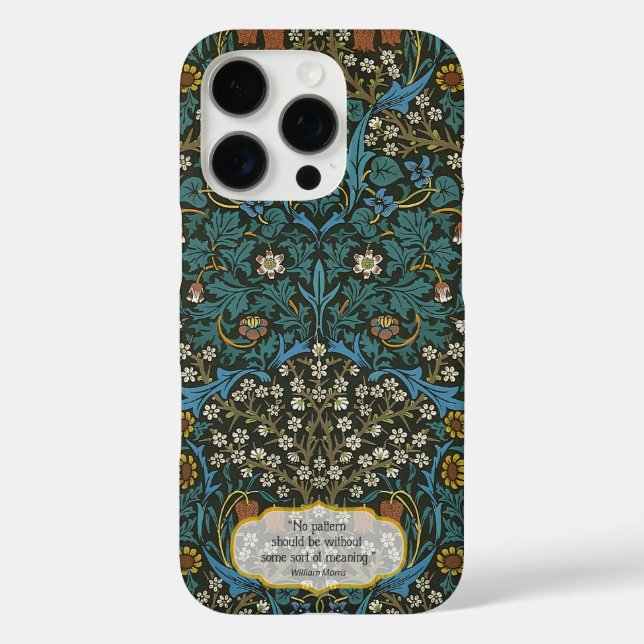 Wallpaper Sheet - William Morris Case-Mate iPhone Hülle (Rückseite)