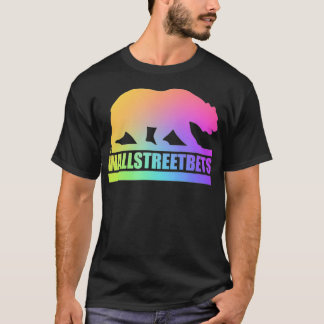 Wallstreetbets Gay Bear WSB Stock Market Options T-Shirt