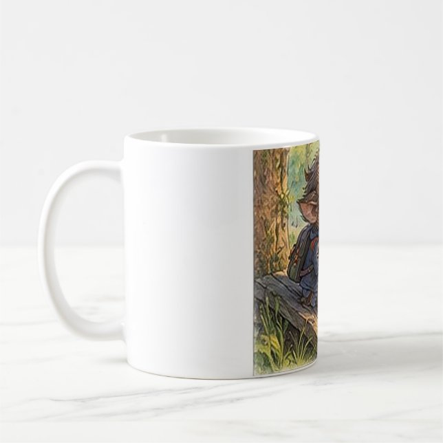 Wally der Werwolf Kaffeetasse (Links)