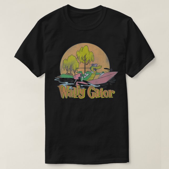 Wally Gator Speedboat T-Shirt (Design vorne)
