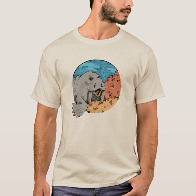 Wally the Walrus T - Shirt (Vorderseite)
