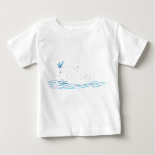 Wally Whale Jersey Babies T - Shirt