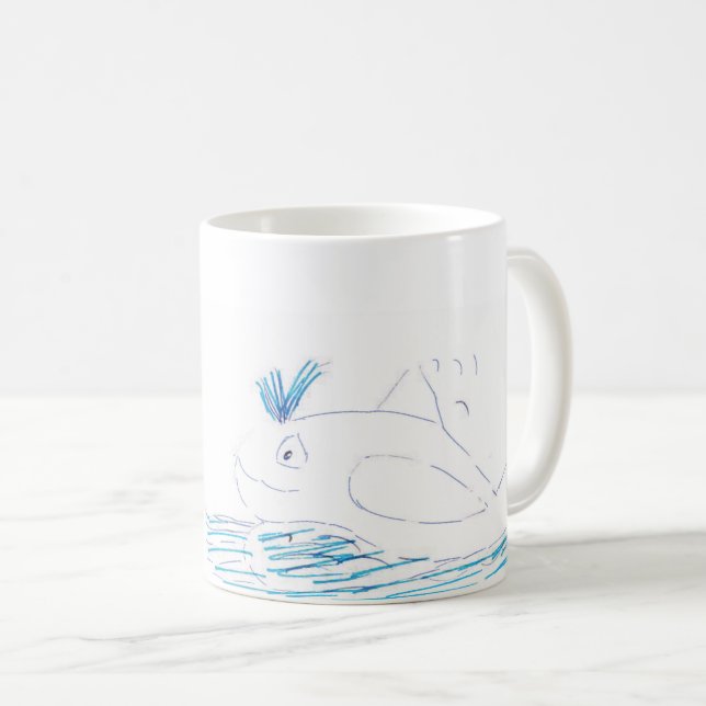 Wally Whale Tasse (VorderseiteRechts)