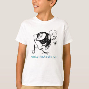 Wallys Abendessen scherzt T - Shirt