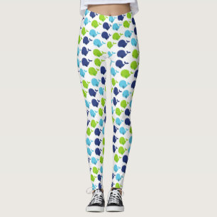 Walmuster, Niedliche Wale, Meerestiere Leggings