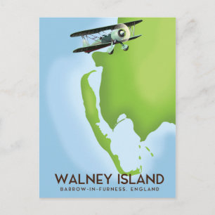 Walney Island, Burrow-In-Furness, England Karte