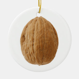 Walnuss Keramikornament