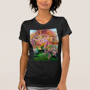 Walnuss- und Apfelbäume in Bloom Camille Pissarro T-Shirt