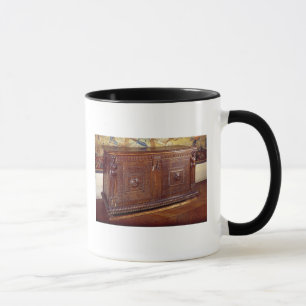 WalnussSideboard, Lyonnais Schule Tasse