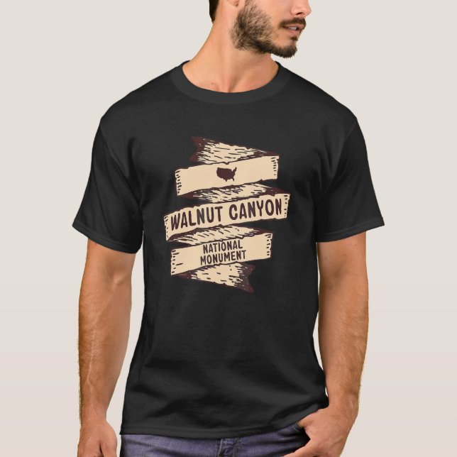 Walnut Canyon National Monument Arizona Vacation S T-Shirt (Vorderseite)
