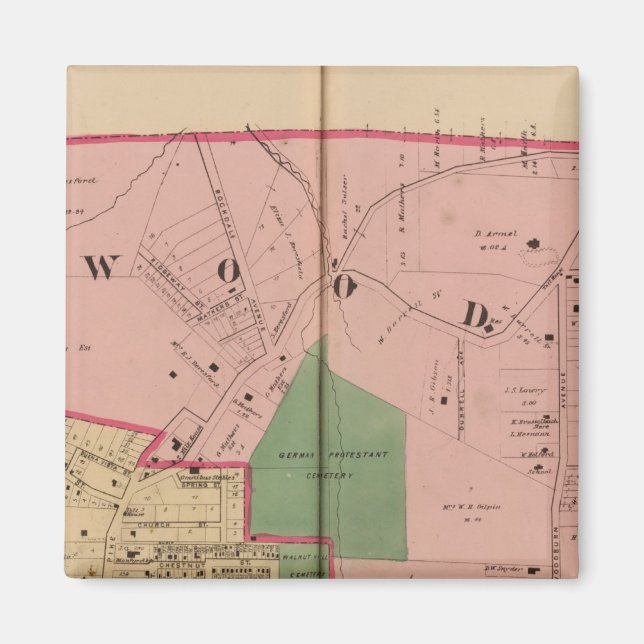 Walnut Hills, Ohio Magnet (Vorne)