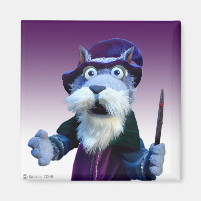 Walnut the Wizard Magnet (Vorne)