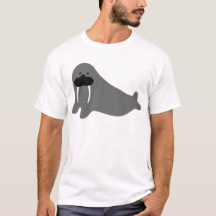 Walross-Comicikone T-Shirt