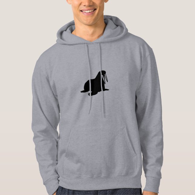 Walroß Hoodie (Vorderseite)