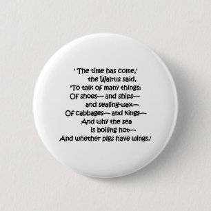 Walross-Kohlpflanzen Button