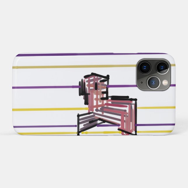 Walross Sommerfreude Case-Mate iPhone Hülle (Rückseite (Horizontal))