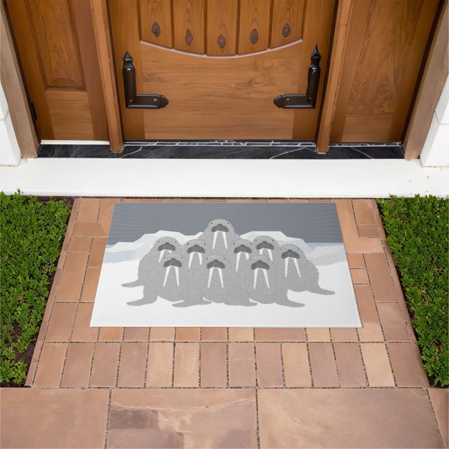 Walrus Doormat Fußmatte (Außenbereich)