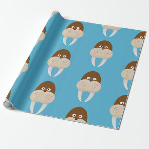 Walrus Geschenkpapier