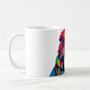 Walrus in Scarf Funny T - Shirt Kaffeetasse