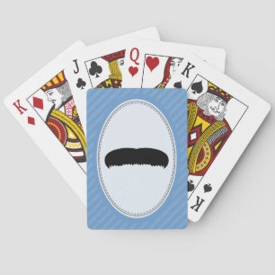Walrus Mustache Spielkarten