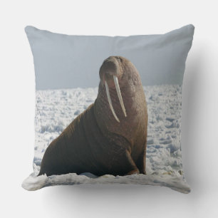 Walrus on Ice Kissen