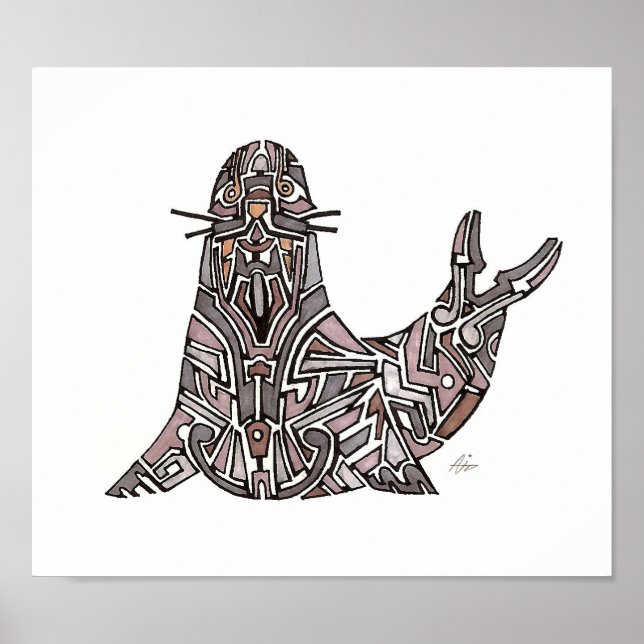 Walrus Poster (Vorne)