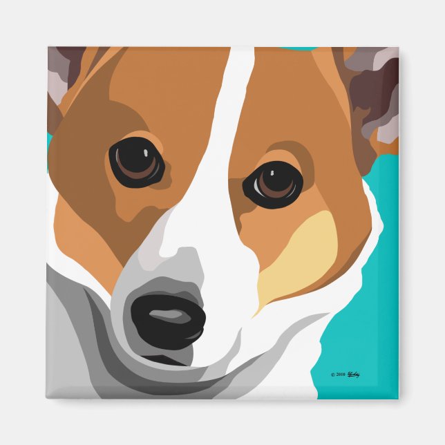 Walsh Corgi Magnete (Vorne)