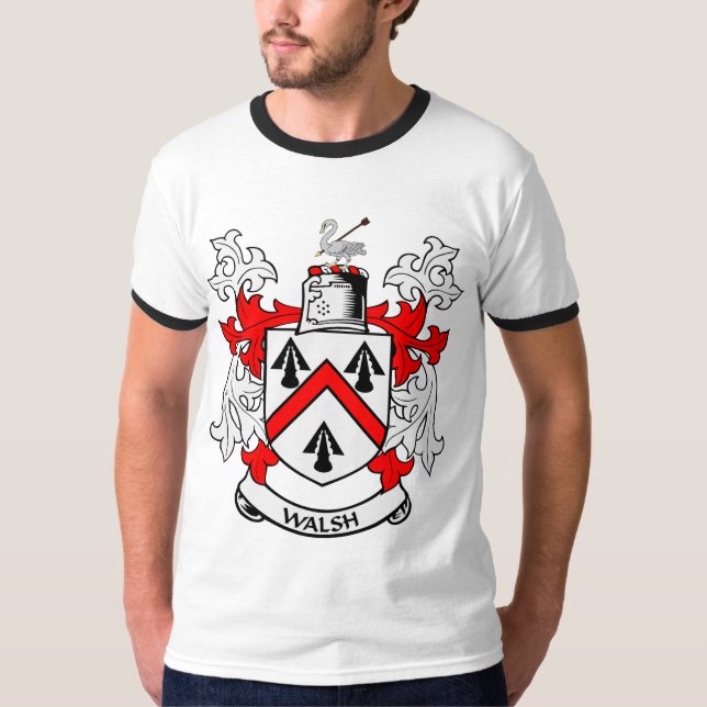 WALSH Wappen T-Shirt (Vorderseite)