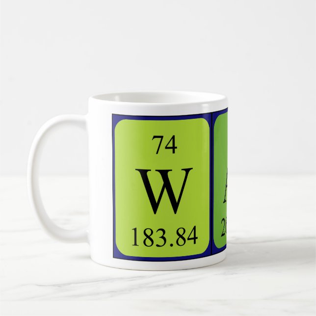 Walt Periodenname Tasse (Links)