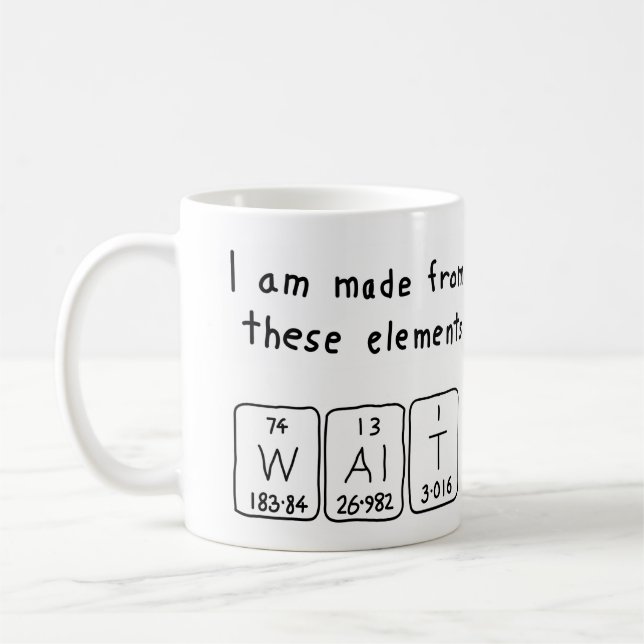 Walt Periodenname Tasse (Links)