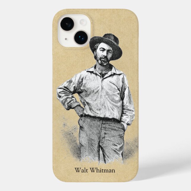 Walt Whitman Blätter von Gras Case-Mate iPhone Hülle (Rückseite)