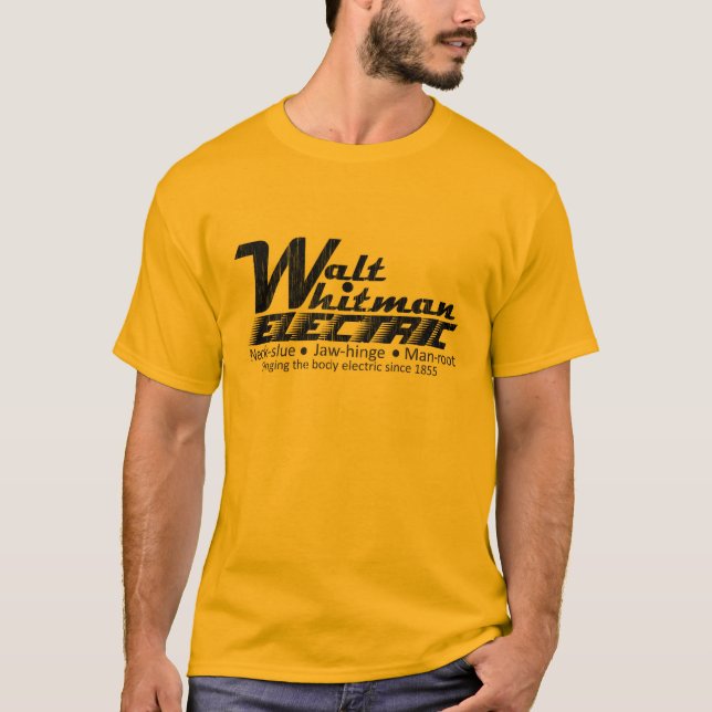 Walt Whitman elektrisch T-Shirt (Vorderseite)