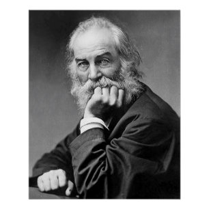 Walt Whitman Essential Portrait, Alter 50 perfekt Poster
