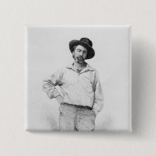 Walt Whitman, Frontispiz 'zum Blätter von Button