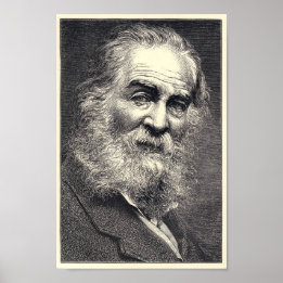 Walt Whitman Graving, Alter 52 Poster