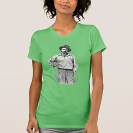 Walt Whitman "Ich glaube an ein Blatt Gras" Quotat T-Shirt