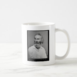 Walt Whitman Joy with You Liebe Quote Tasse T-Shir