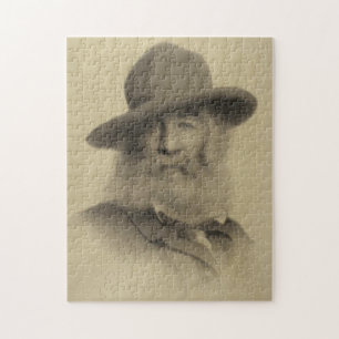 Walt Whitman Portrait Puzzle