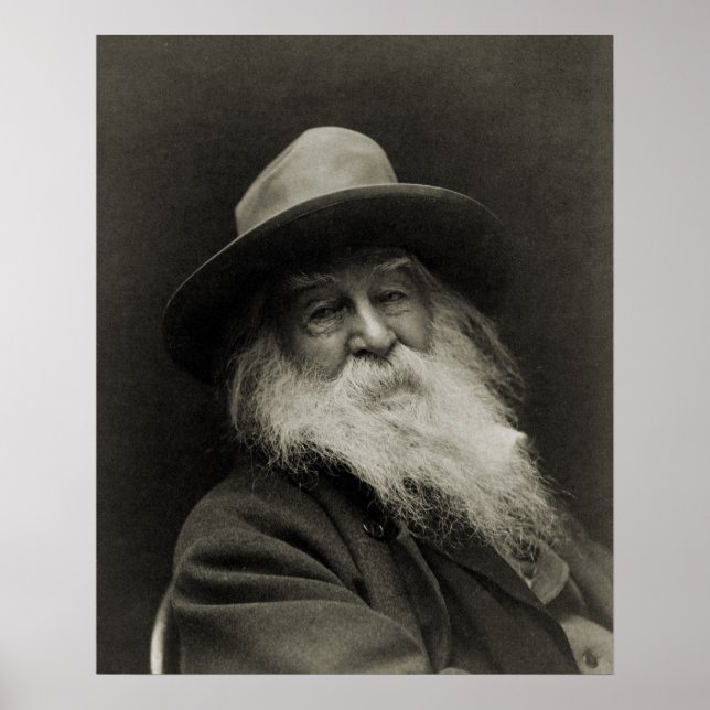 Walt Whitman Poster (Vorne)