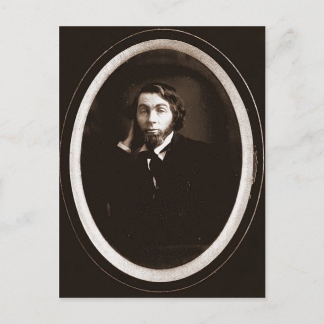 Walt Whitman Postkarte (Vorderseite)