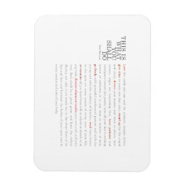 Walt Whitman Quote-Magnet Magnet