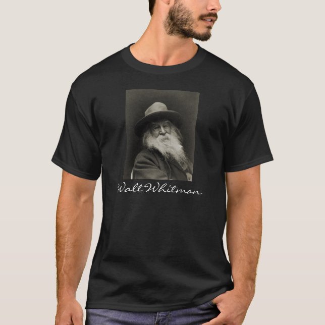 Walt Whitman T-Shirt (Vorderseite)