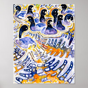 Walter Anderson Kunstwerk Poster