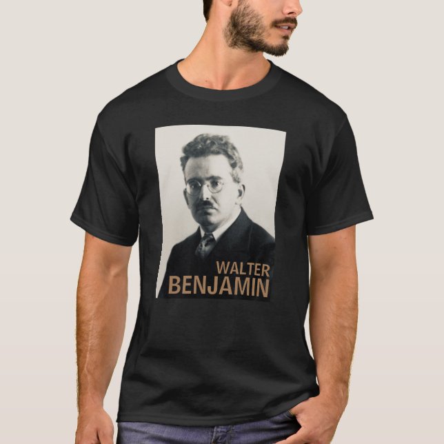 Walter Benjamin T-Shirt (Vorderseite)