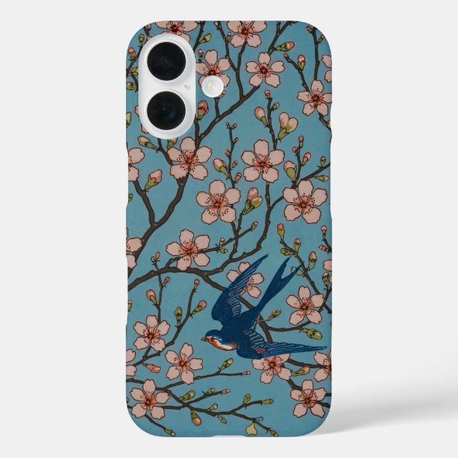 Walter Crane Almond Blossom & Swallow Case-Mate iPhone Hülle (Rückseite)