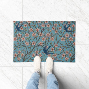 Walter Crane Almond Blossom & Swallow Fußmatte