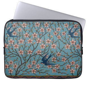 Walter Crane Almond Blossom & Swallow Laptopschutzhülle
