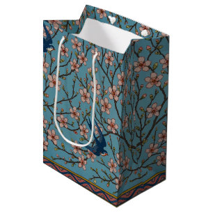 Walter Crane Almond Blossom & Swallow Mittlere Geschenktüte