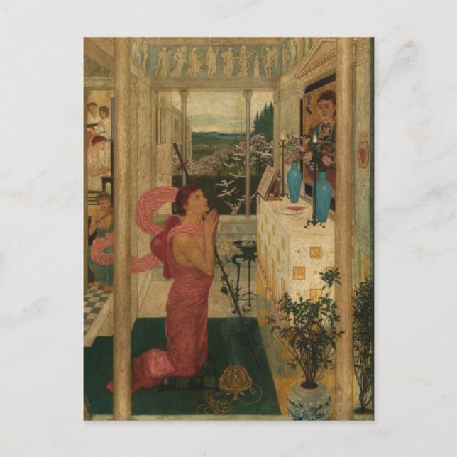 Walter Crane - Altar-Postkarte der Liebe Postkarte (Vorderseite)