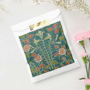 Walter Crane Antike Lilie und Rose Blumenmuster Geschenktütchen